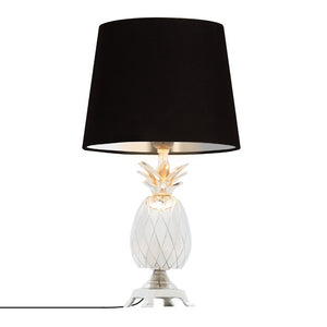 Jolie lampe forme ananas avec abat jour